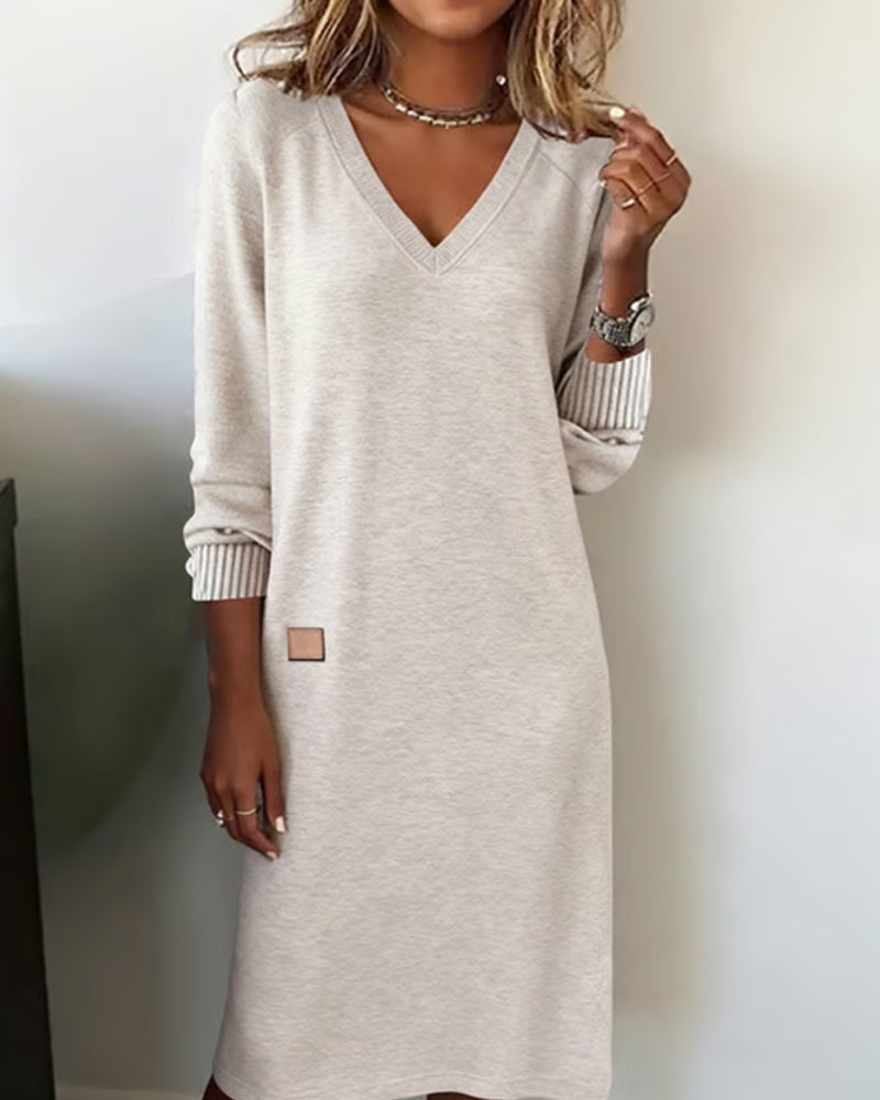Jana - Comfortable Midi Dress Valrynlondon