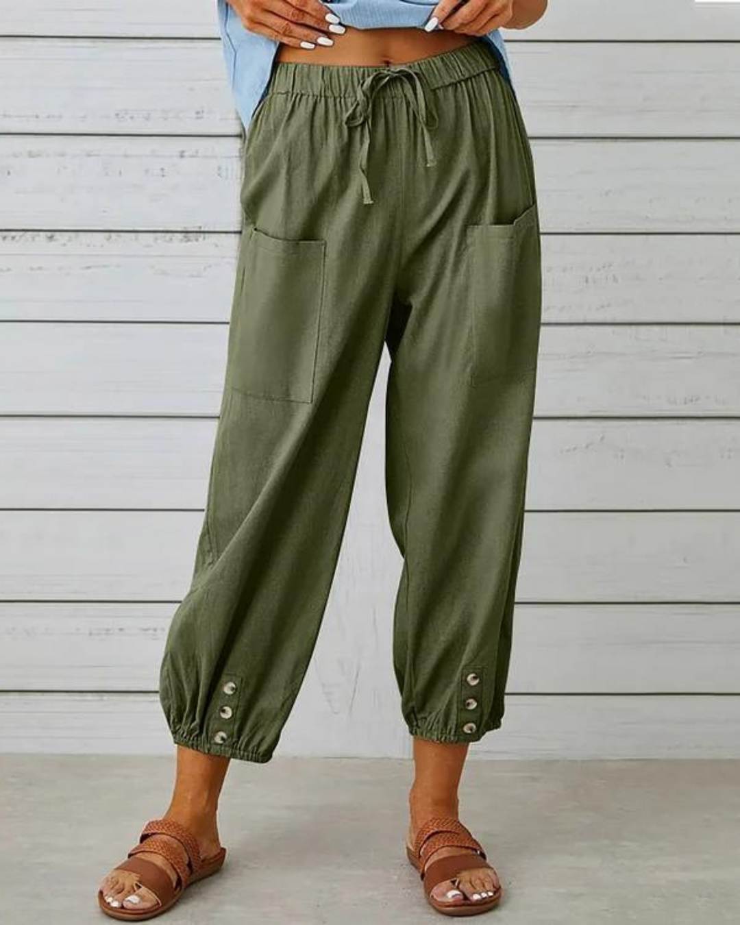 KATY | Loose-Fit Casual Trousers Valrynlondon