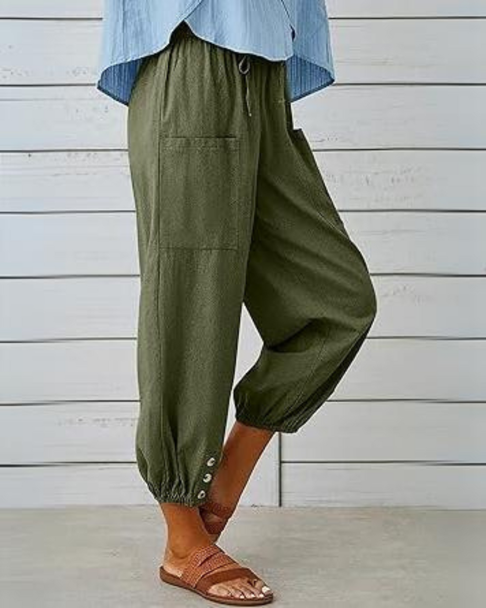 KATY | Loose-Fit Casual Trousers Valrynlondon