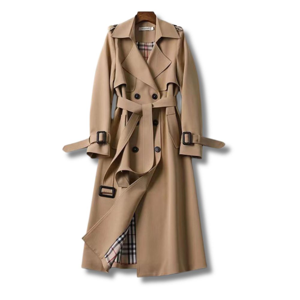 Jualita | Classic Women’s Trench Coat | Timeless Elegance & Style Valrynlondon