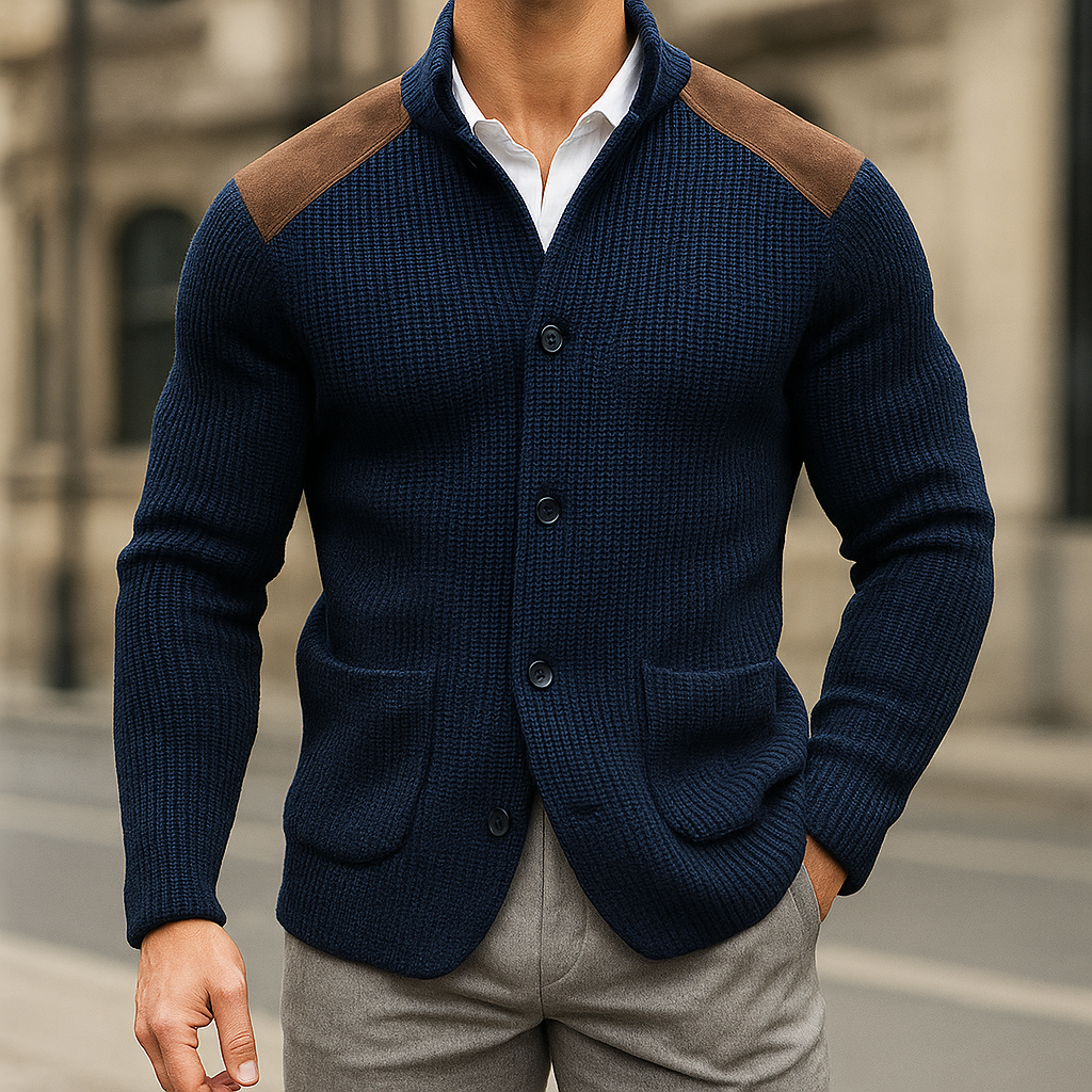 Harrison™ | Cardigan, Smart Warmth, Effortless Style Valrynlondon