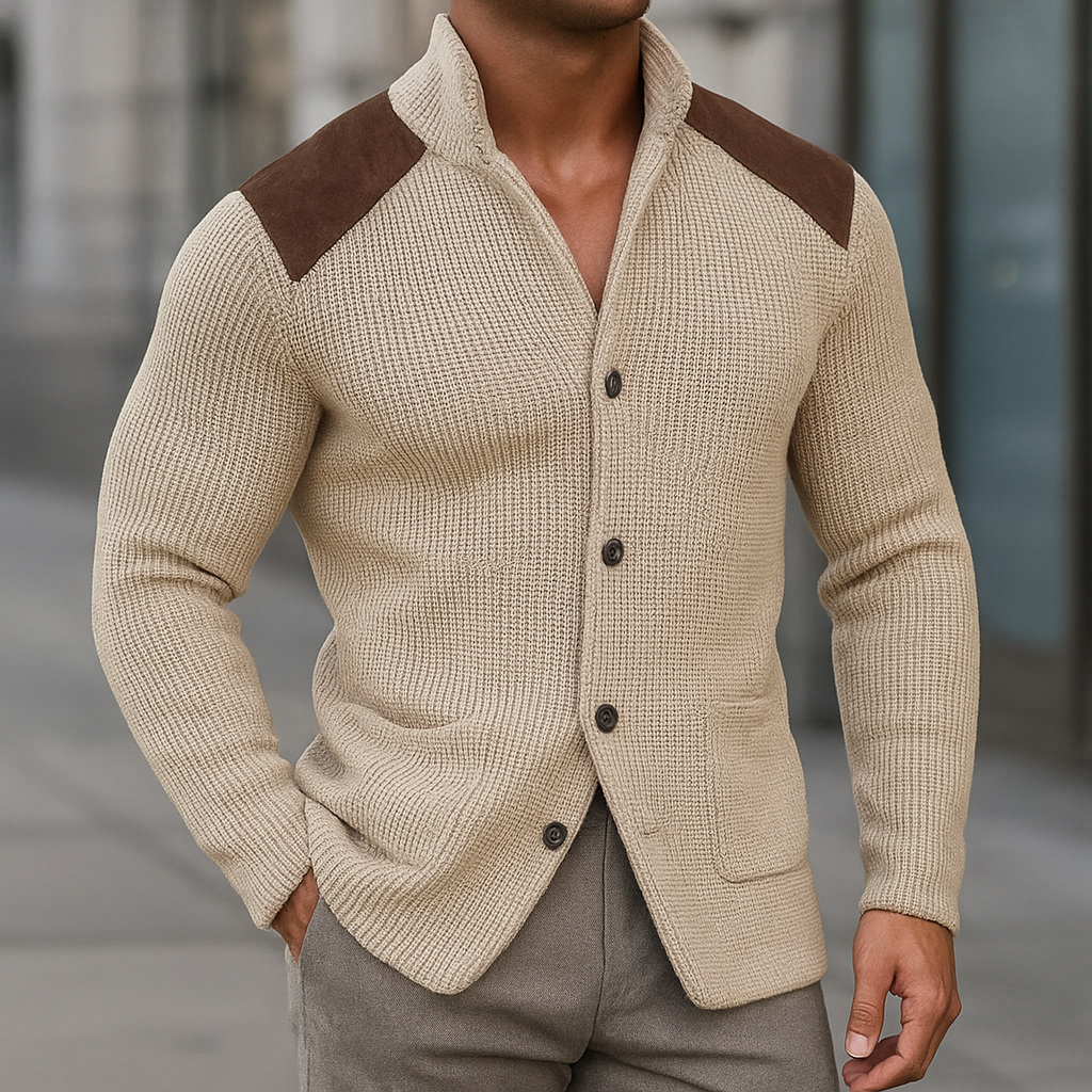 Harrison™ | Cardigan, Smart Warmth, Effortless Style Valrynlondon