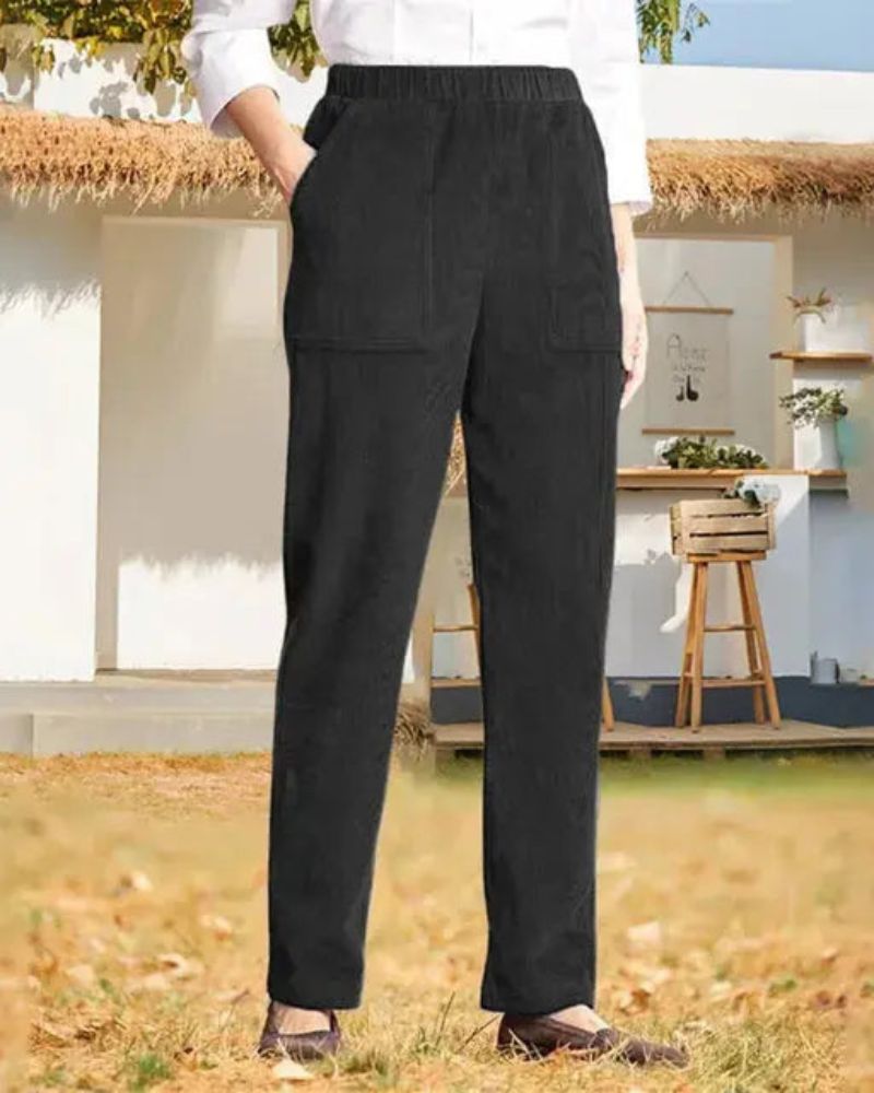 SIRAE - Corduroy leisure pants Valrynlondon