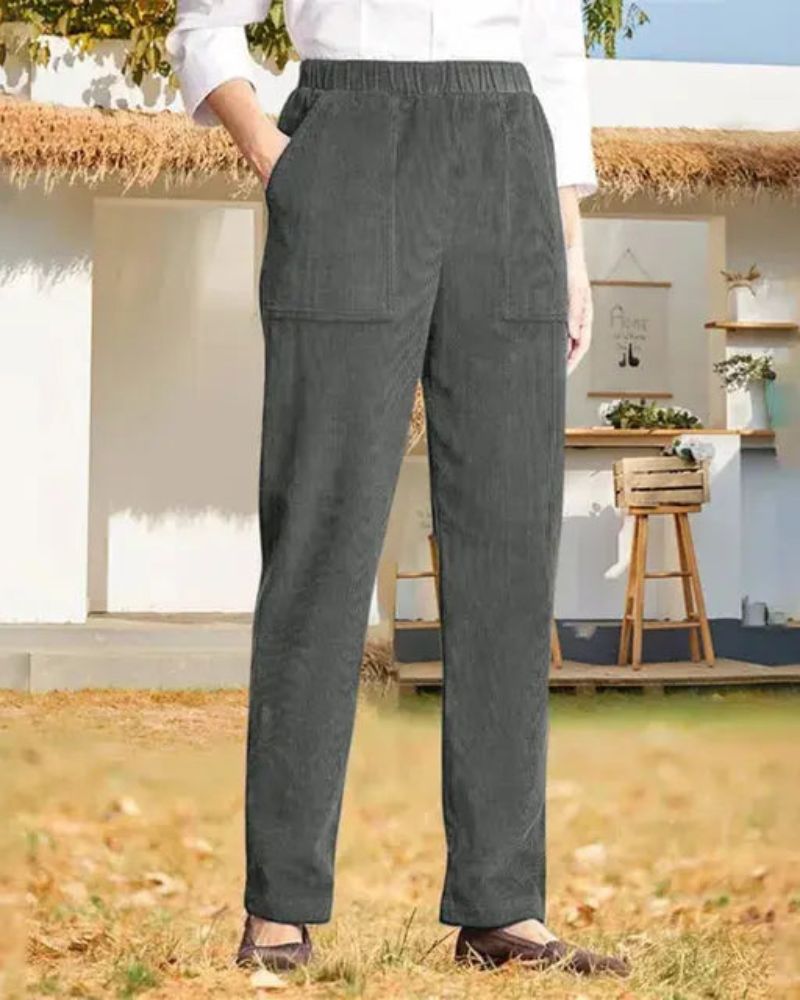 SIRAE - Corduroy leisure pants Valrynlondon