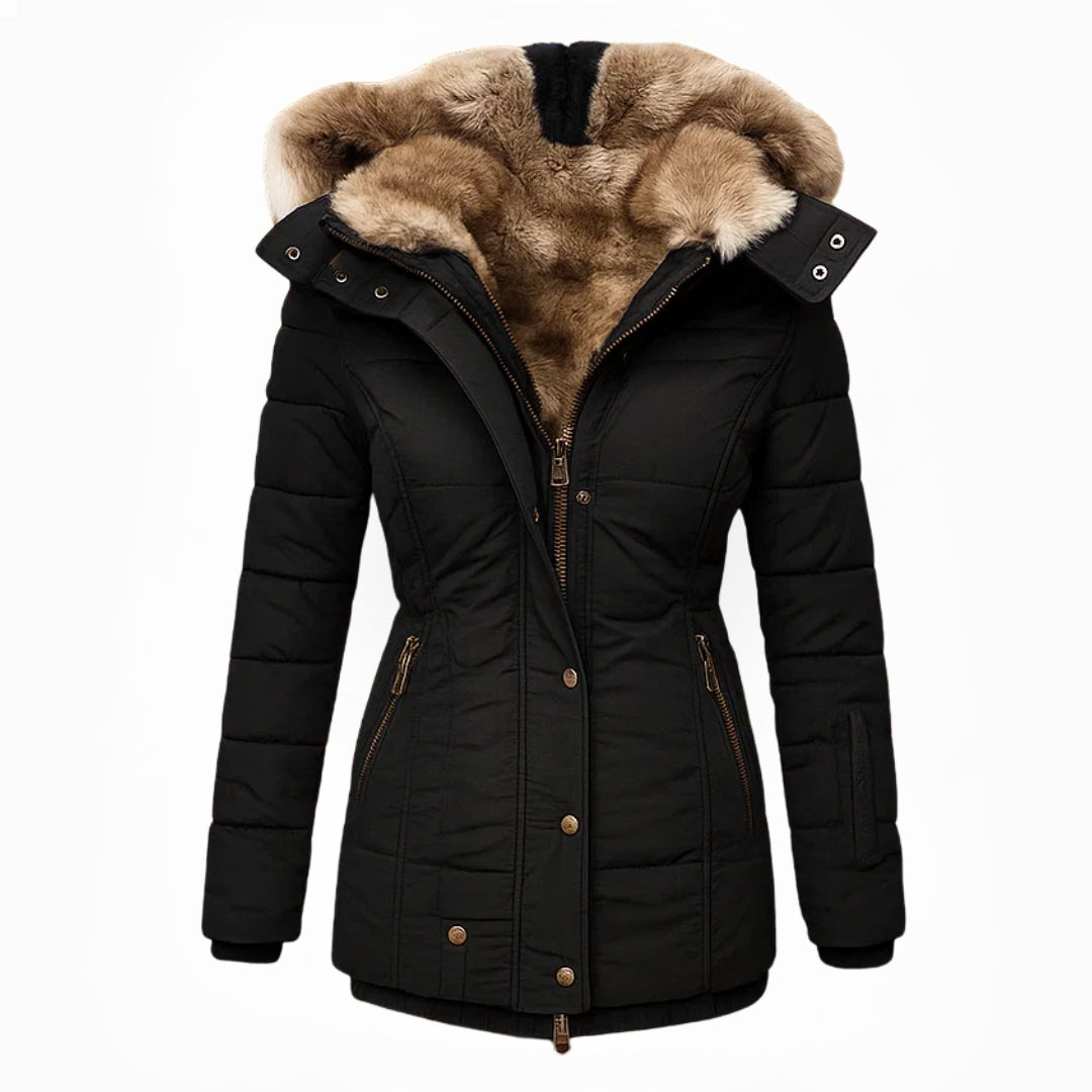 Isabelle™ | Luxe Fur-Lined Winter Coat Valrynlondon
