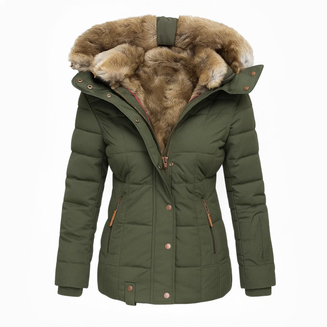 Isabelle™ | Luxe Fur-Lined Winter Coat Valrynlondon