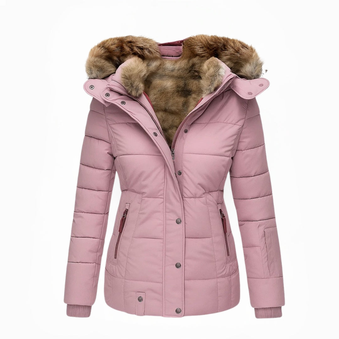 Isabelle™ | Luxe Fur-Lined Winter Coat Valrynlondon