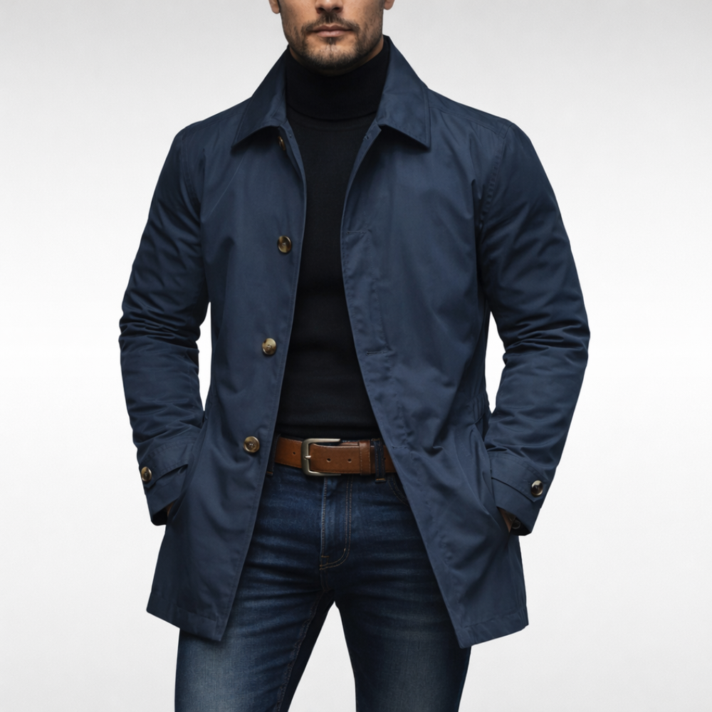 Camden™ | Weatherproof Tailored City Coat Valrynlondon