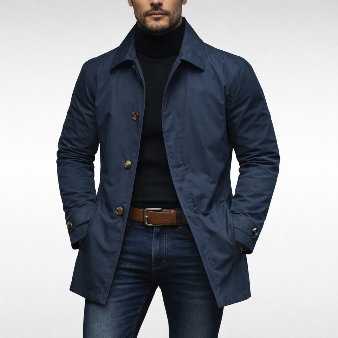 Camden™ | Weatherproof Tailored City Coat Valrynlondon