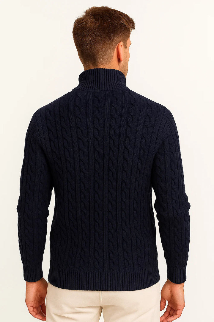 Harrington™ | Cable Knit Quarter-Zip Jumper Valrynlondon