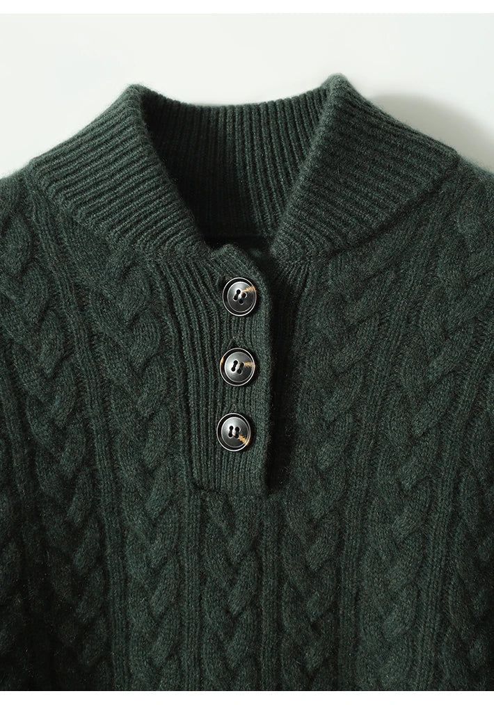 Charlotte™ | Classic Cable Knit Jumper Valrynlondon