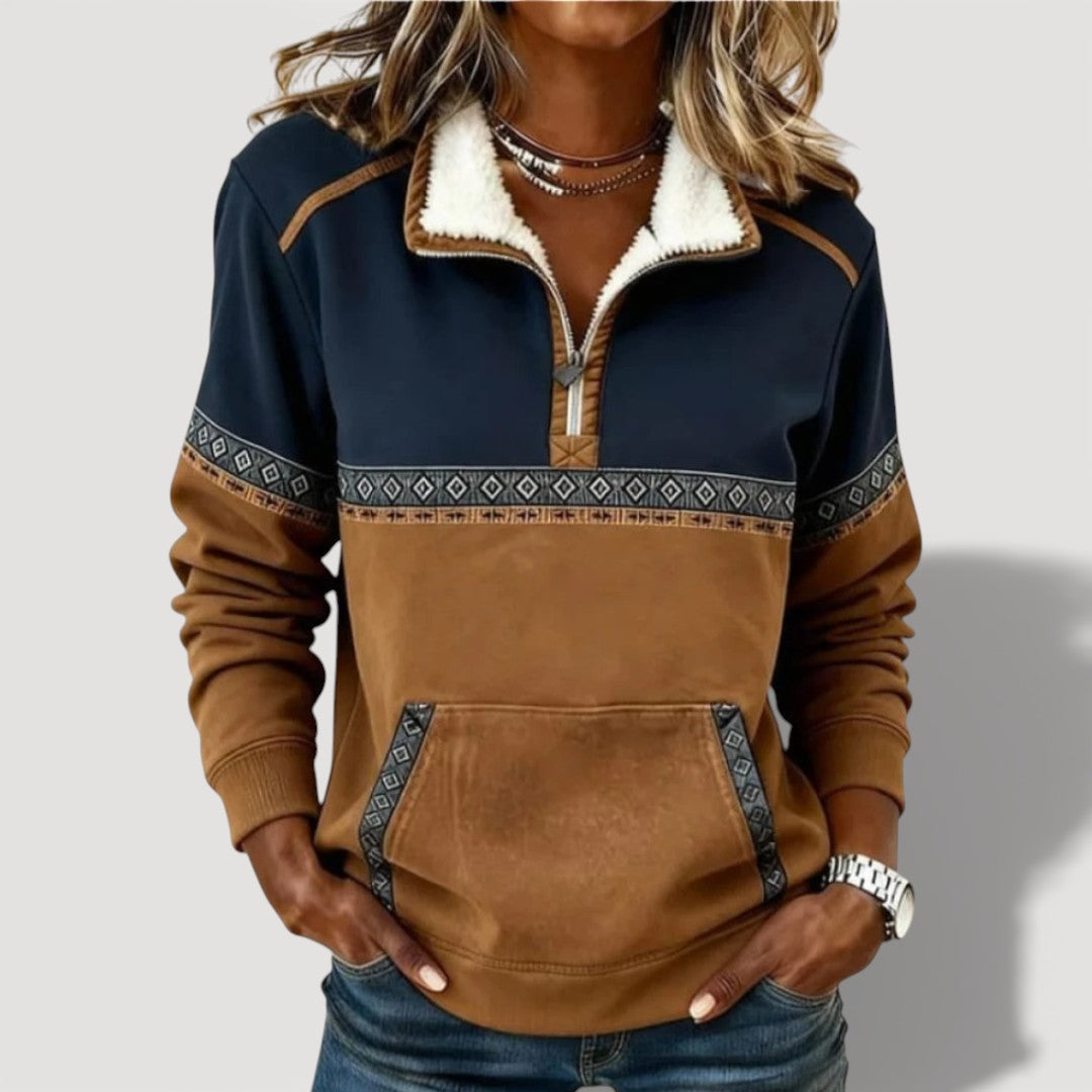 Eliza | COSY HALF ZIP Valrynlondon