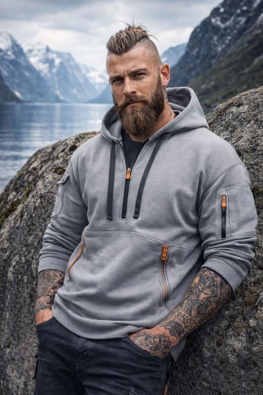 Artemis™ | Utility Half-Zip Hoodie Valrynlondon