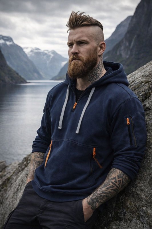 Artemis™ | Utility Half-Zip Hoodie Valrynlondon