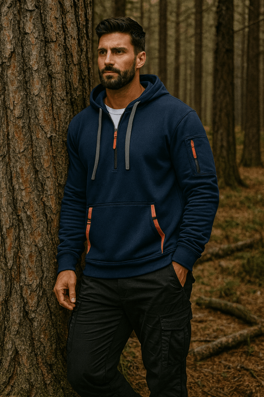 Artemis™ | Utility Half-Zip Hoodie Valrynlondon
