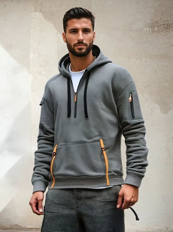 Artemis™ | Utility Half-Zip Hoodie Valrynlondon