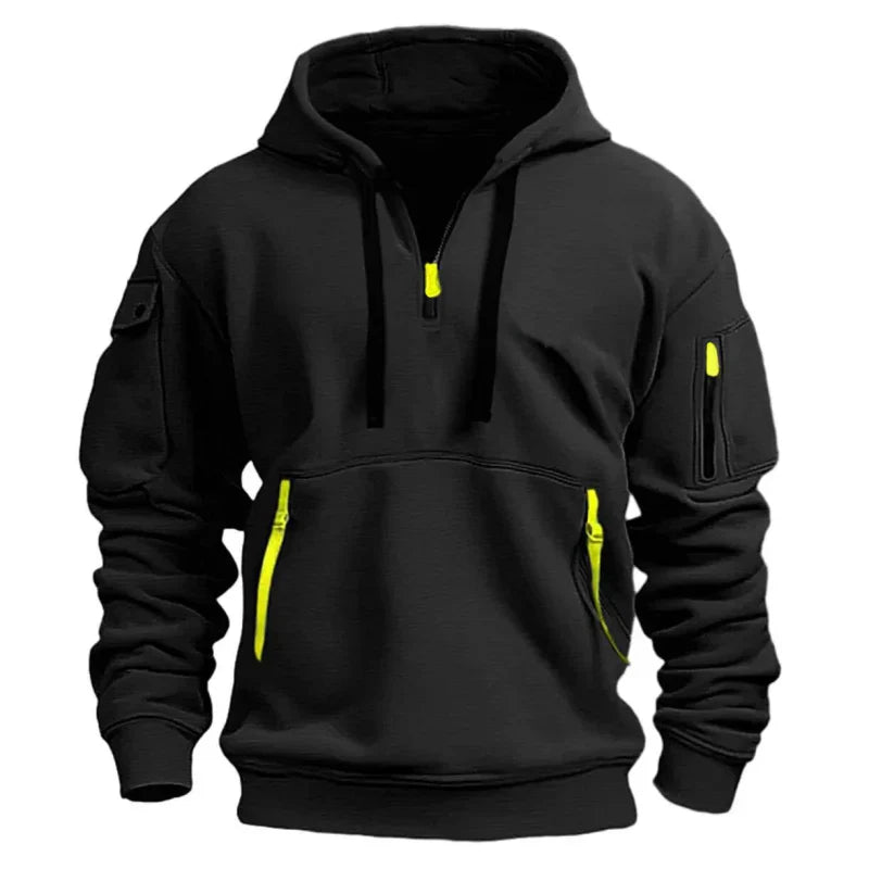 Artemis™ | Utility Half-Zip Hoodie Valrynlondon