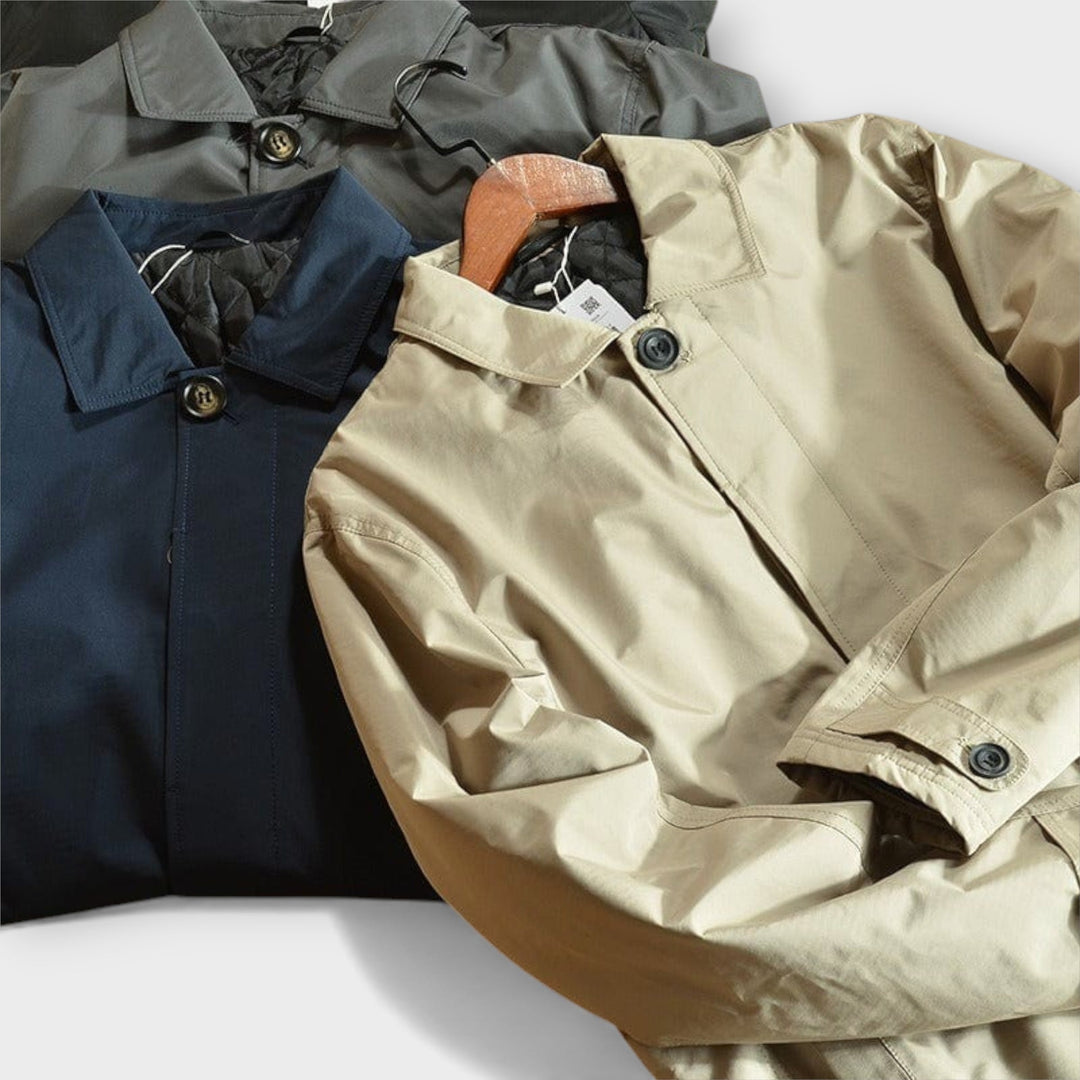 Camden™ | Weatherproof Tailored City Coat Valrynlondon