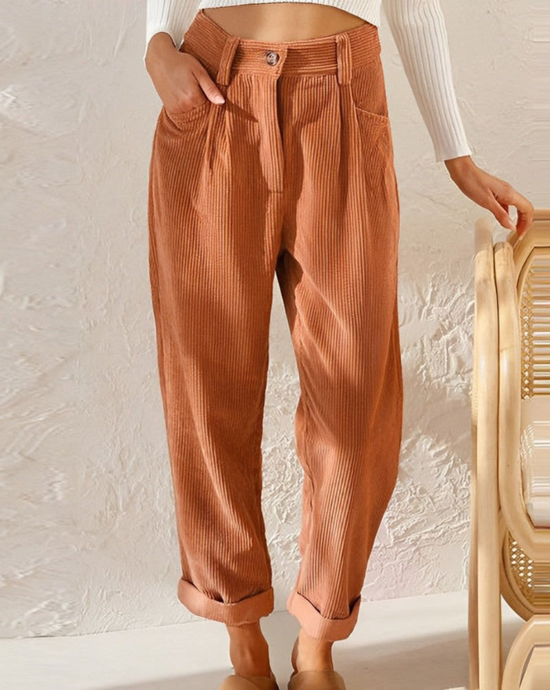 JENA - Stylish corduroy trousers Valrynlondon